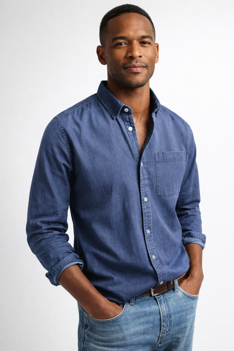 Bukayo – Long-Sleeve Shirt with Buttons