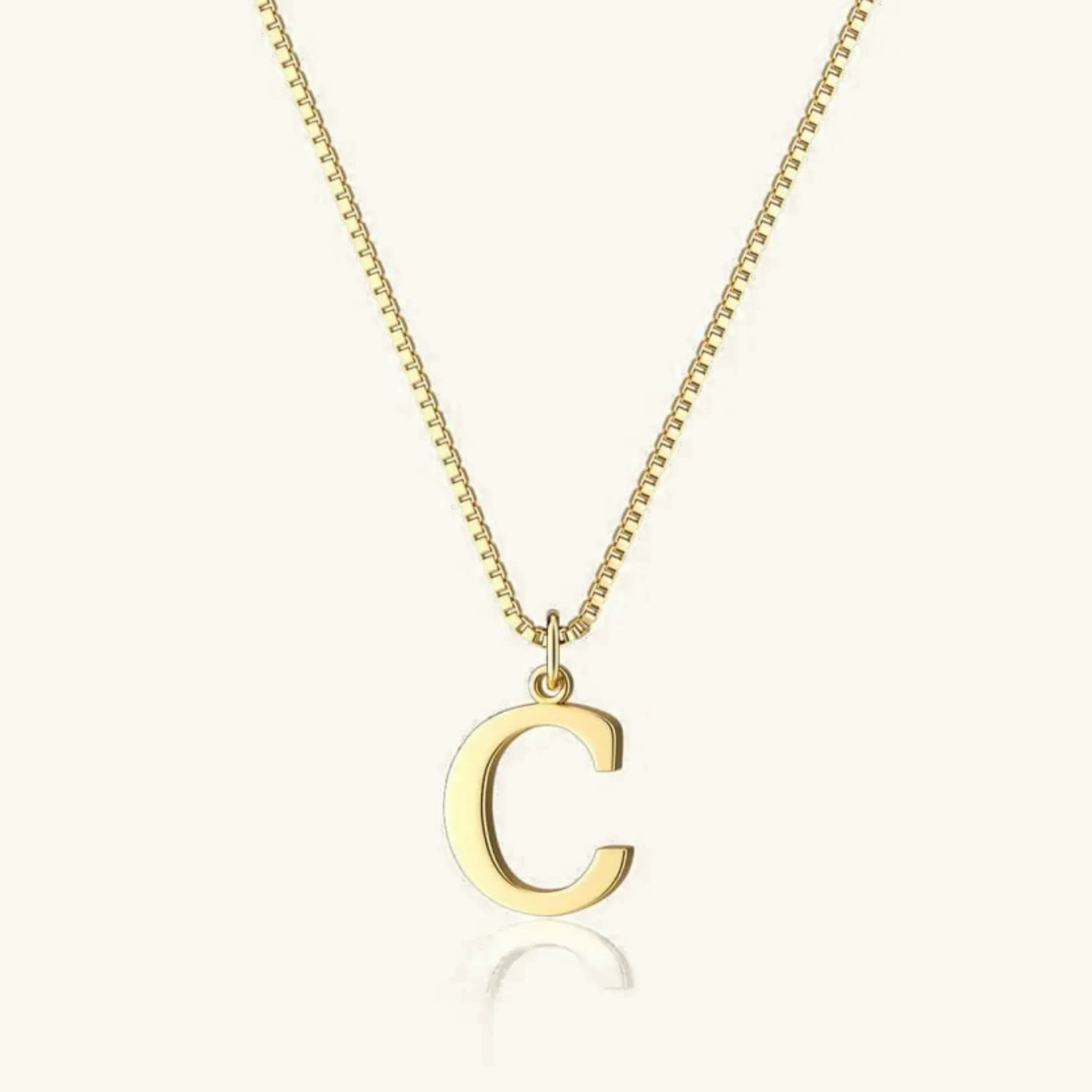 Collana con lettera iniziale Therese in oro