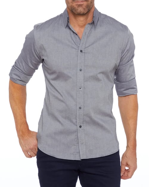 Ceferino – Casual Long Sleeve Shirt with Buttons