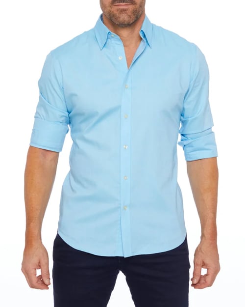 Ceferino – Casual Long Sleeve Shirt with Buttons