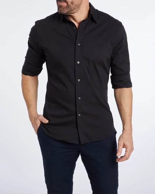 Ceferino – Camicia casual a maniche lunghe con bottoni