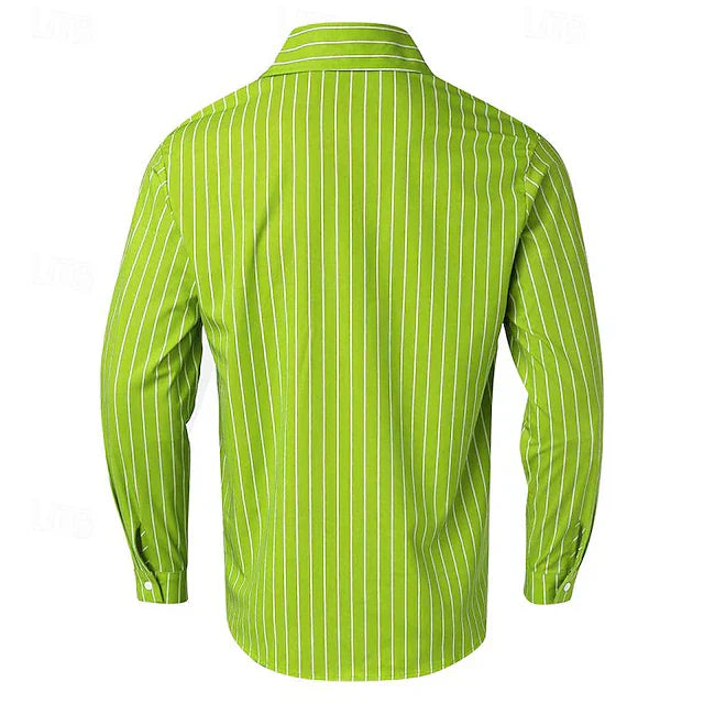 Chris™ - Striped Silk Shirt