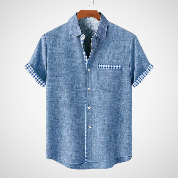 Christopher – Short-Sleeve Polo Shirt with Chest Pocket