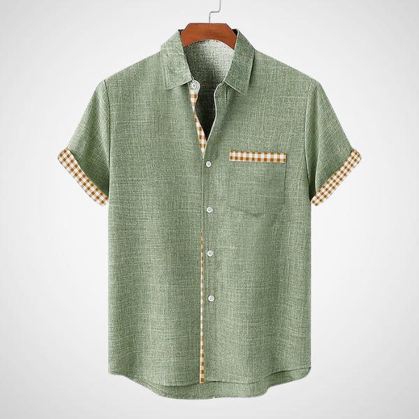Christopher – Short-Sleeve Polo Shirt with Chest Pocket