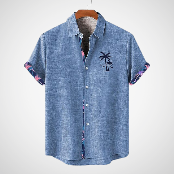 Christopher – Short-Sleeve Polo Shirt with Chest Pocket