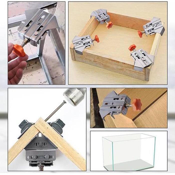 ClampMaster – Multipurpose Stainless Steel 90° Corner Clamp