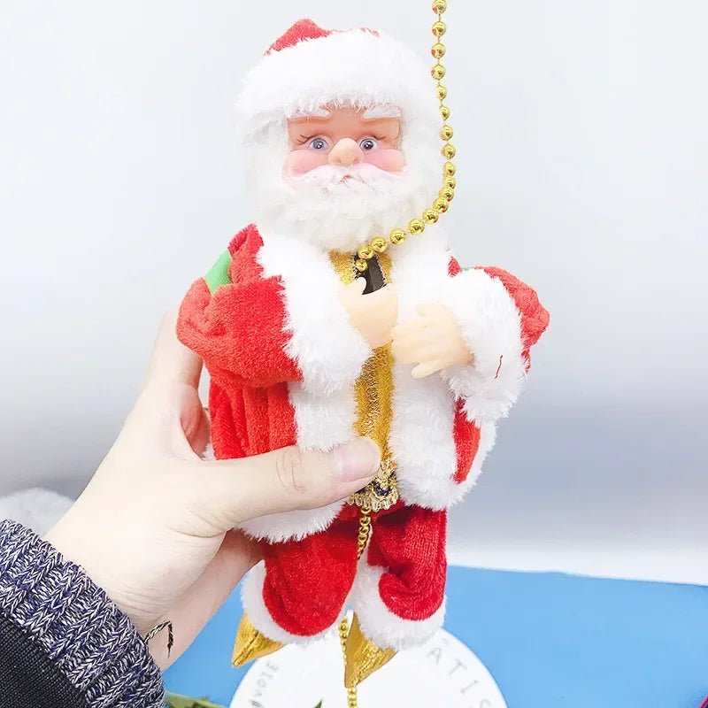 ClimbingClaus – Santa Claus Climbs and Plays Music