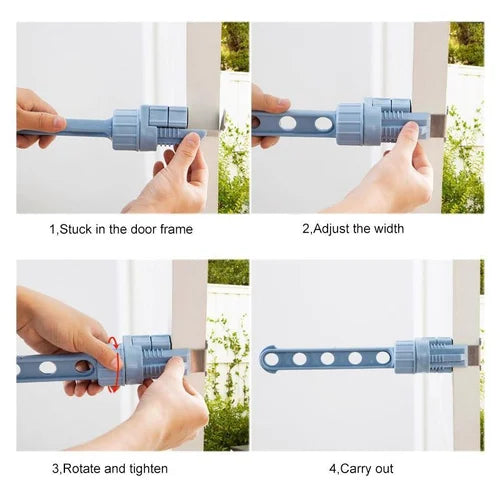 Cintre mural pliable (2 pièces)