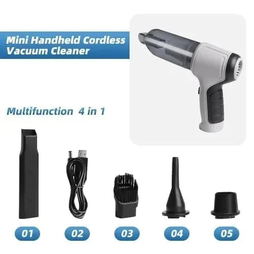 Cordless Handheld Vacuum Cleaner for the Car