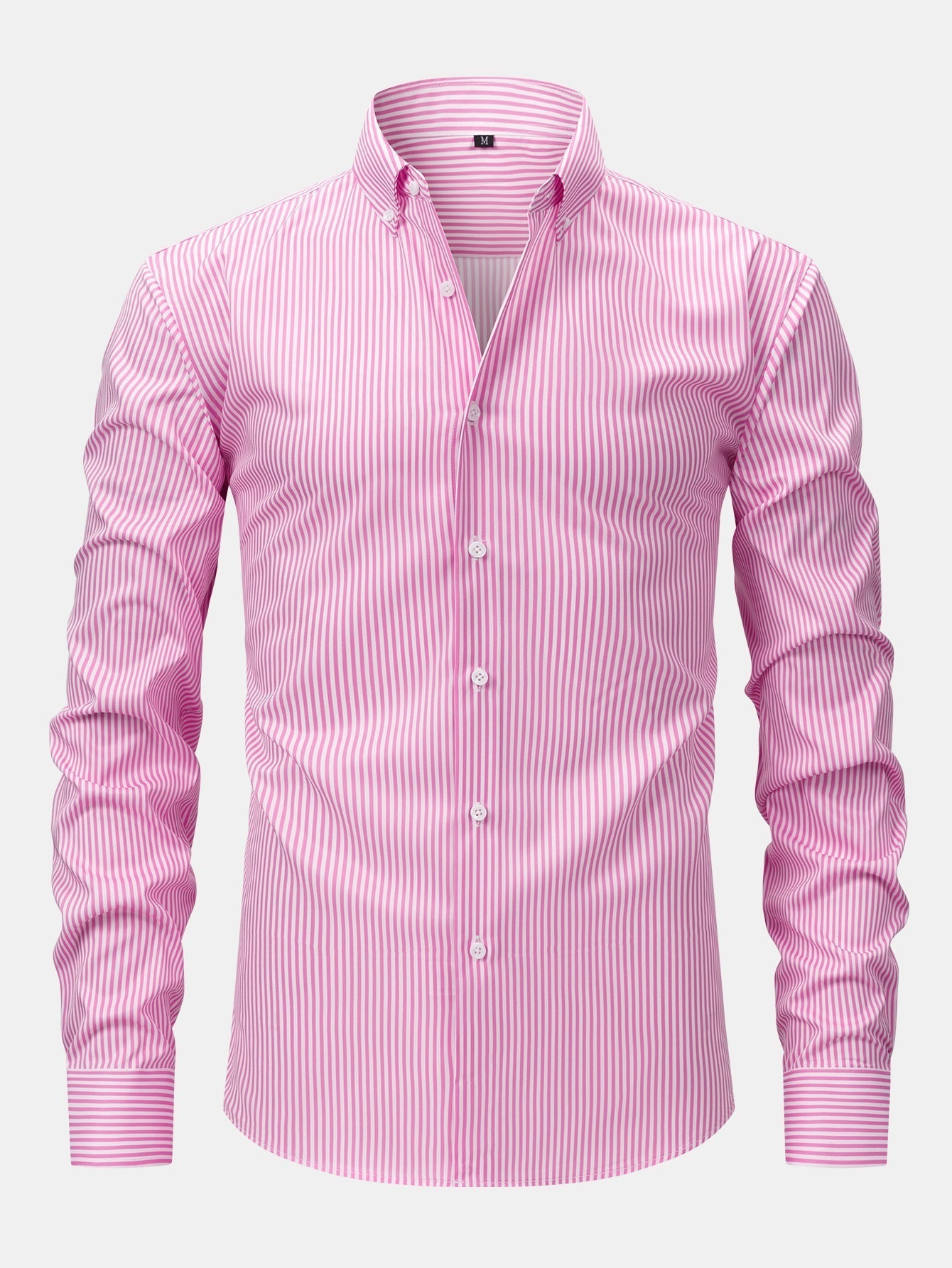 Corey – Long-Sleeved Striped Shirt with Buttons
