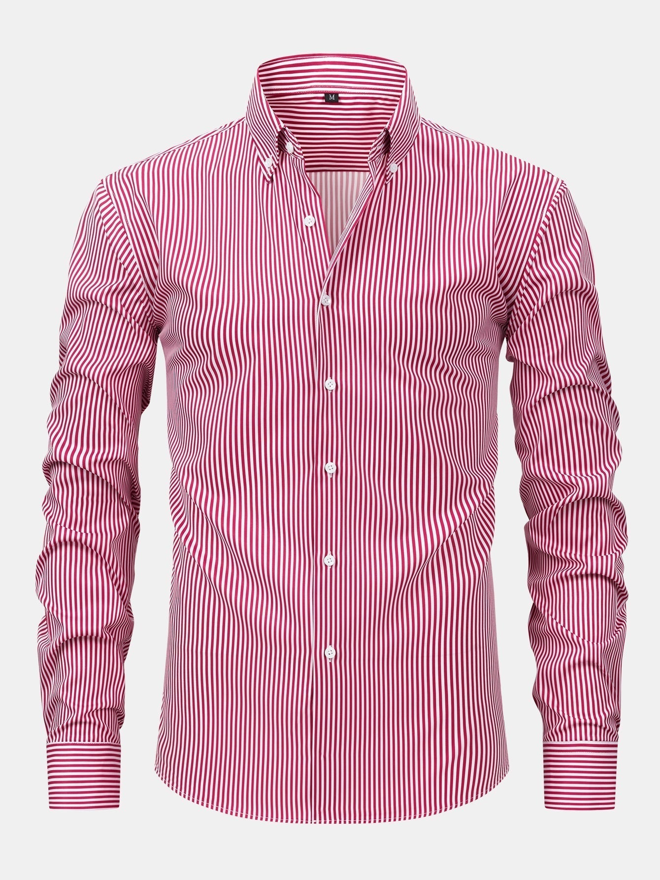 Corey – Long-Sleeved Striped Shirt with Buttons