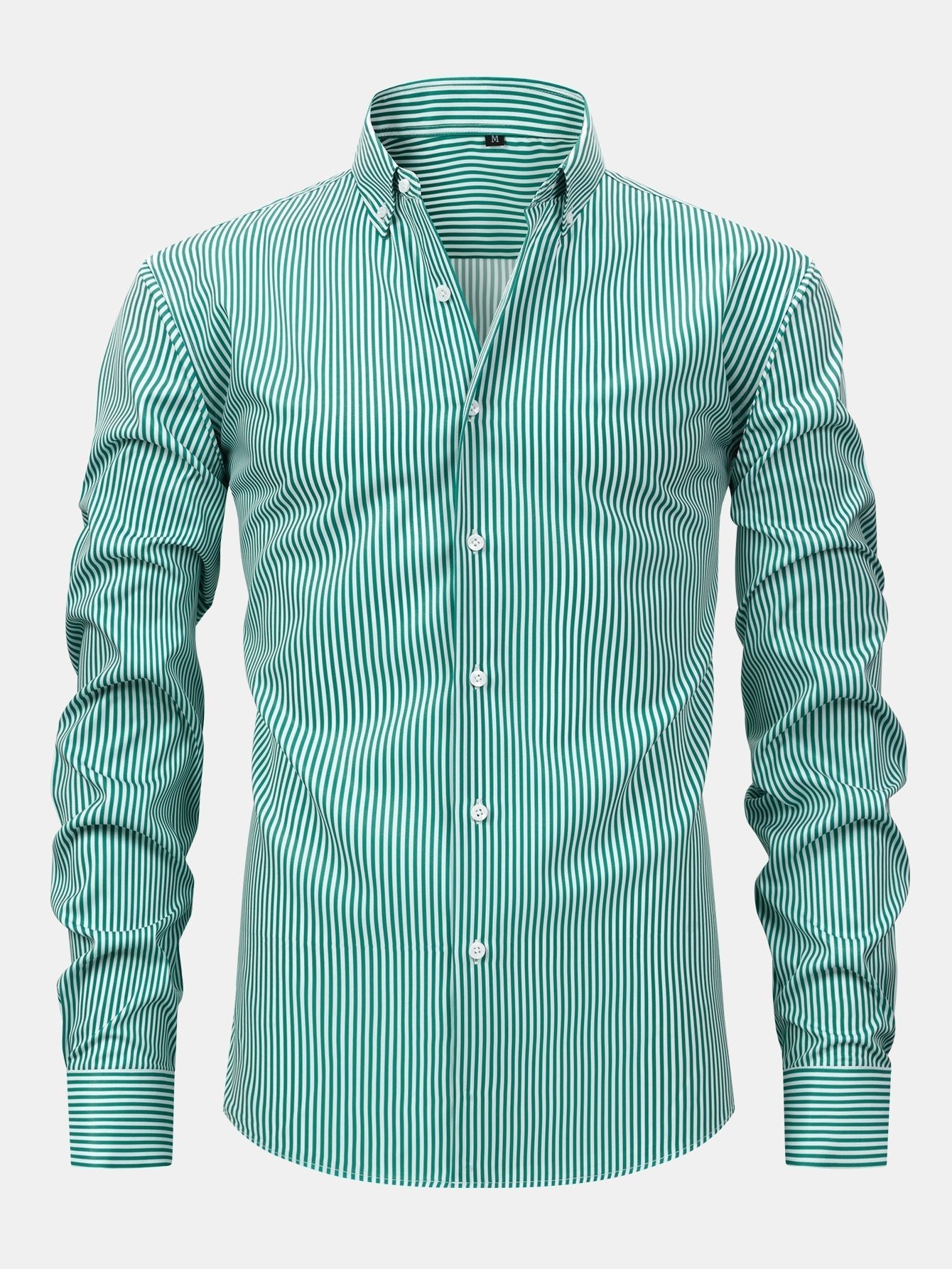 Corey – Long-Sleeved Striped Shirt with Buttons