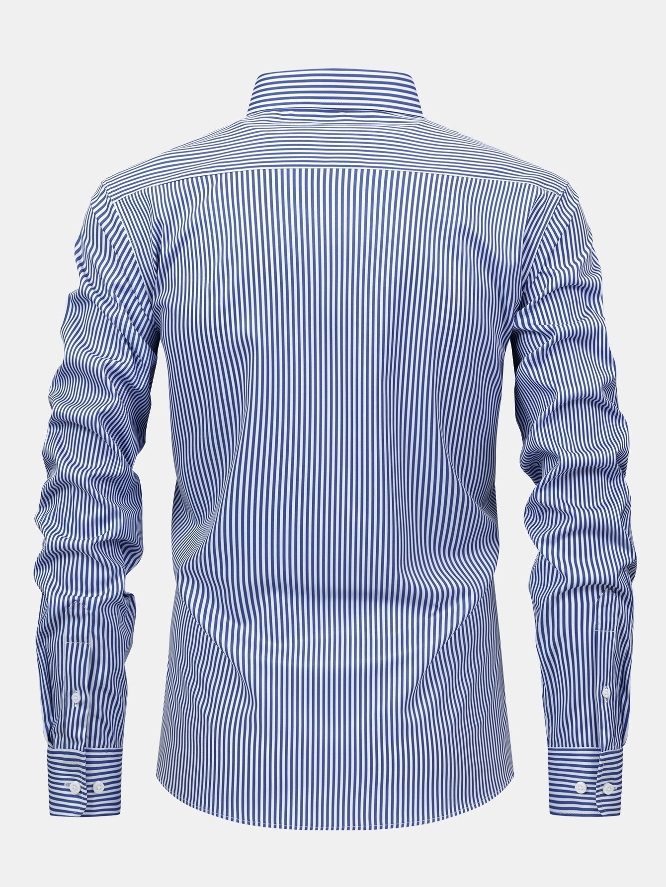 Corey – Long-Sleeved Striped Shirt with Buttons