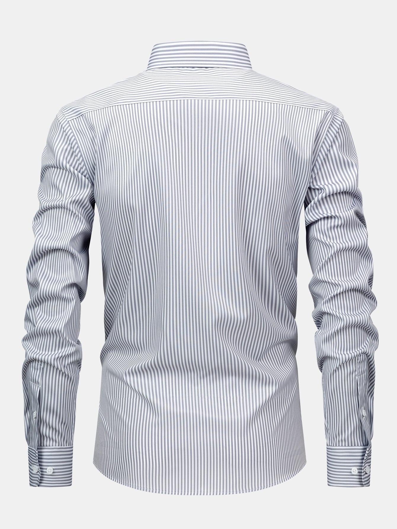 Corey – Long-Sleeved Striped Shirt with Buttons