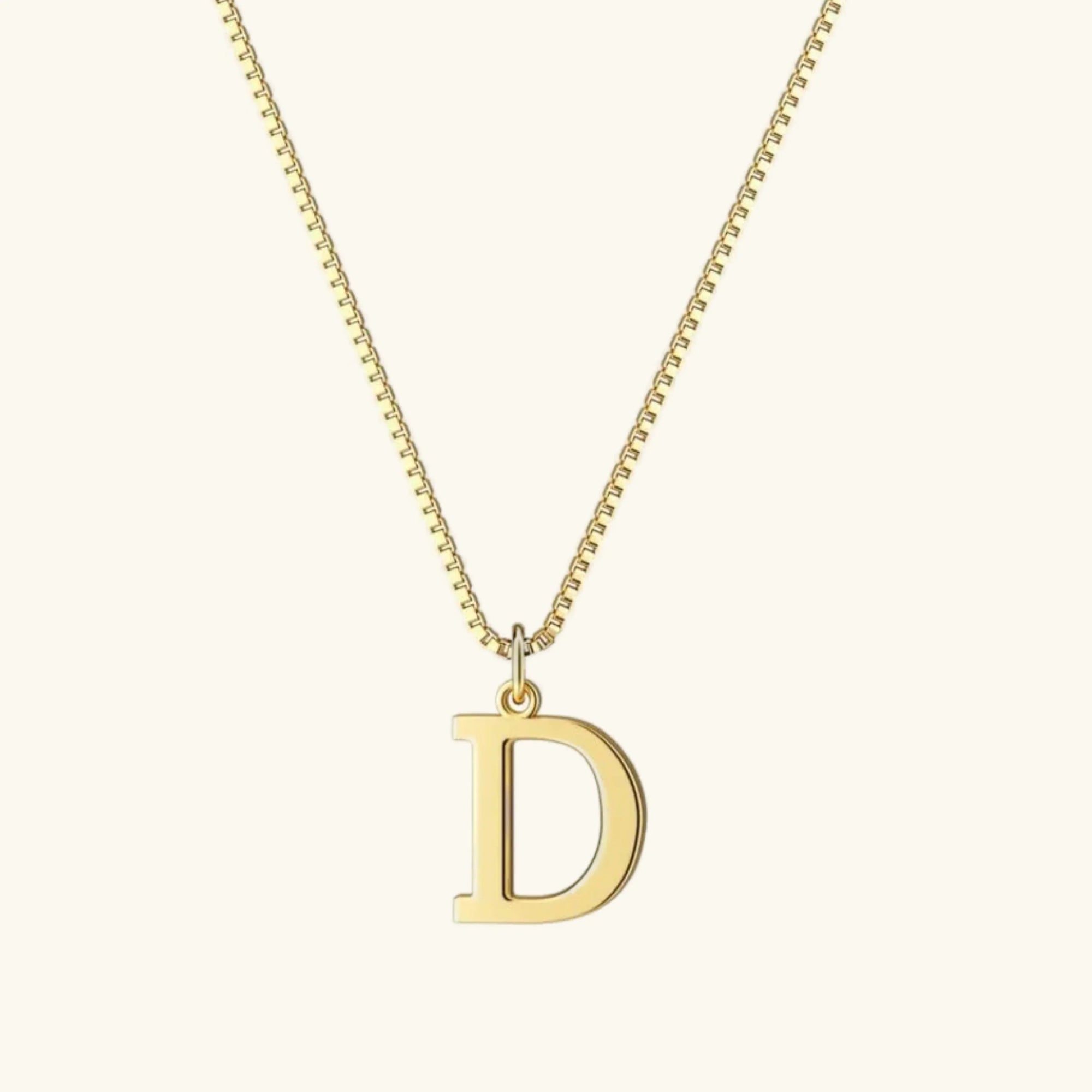 Collana con lettera iniziale Therese in oro