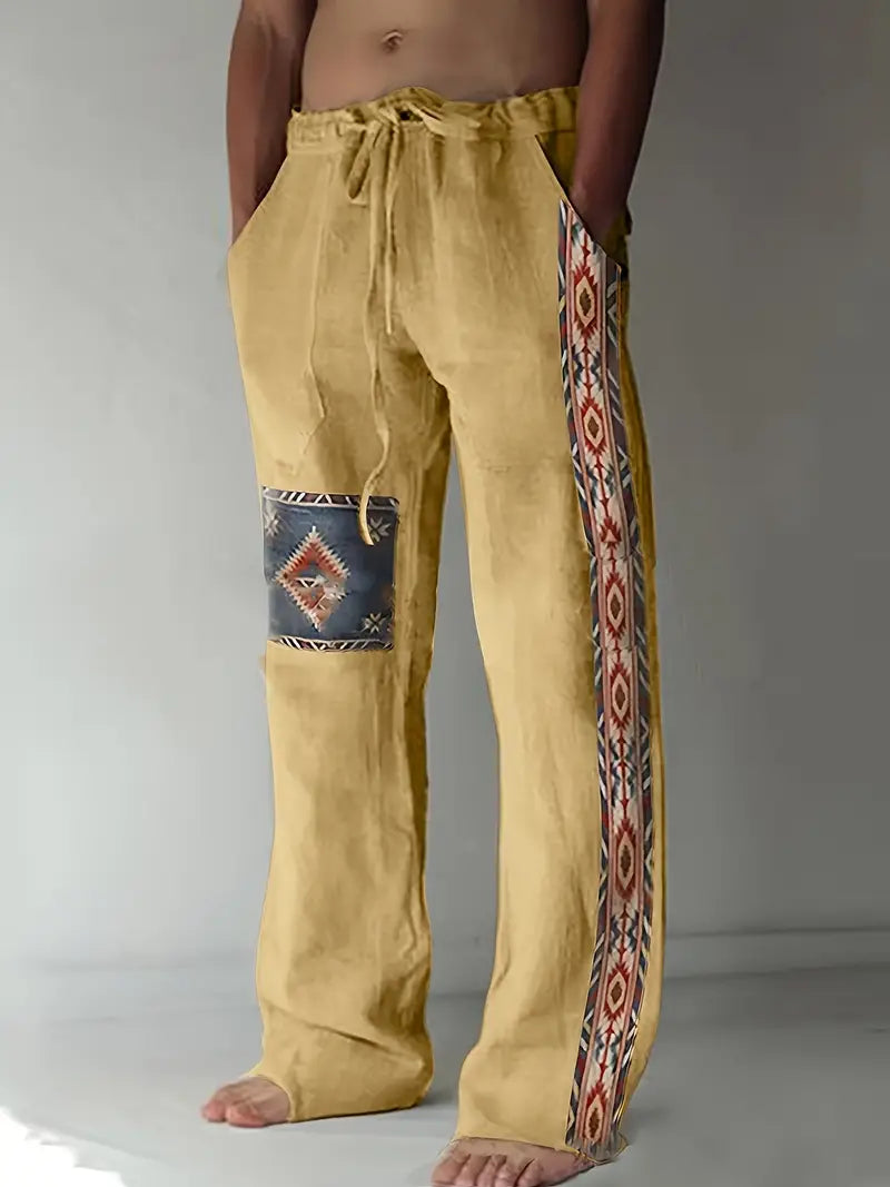 Daniil – Ethnic Style Pants with Pockets