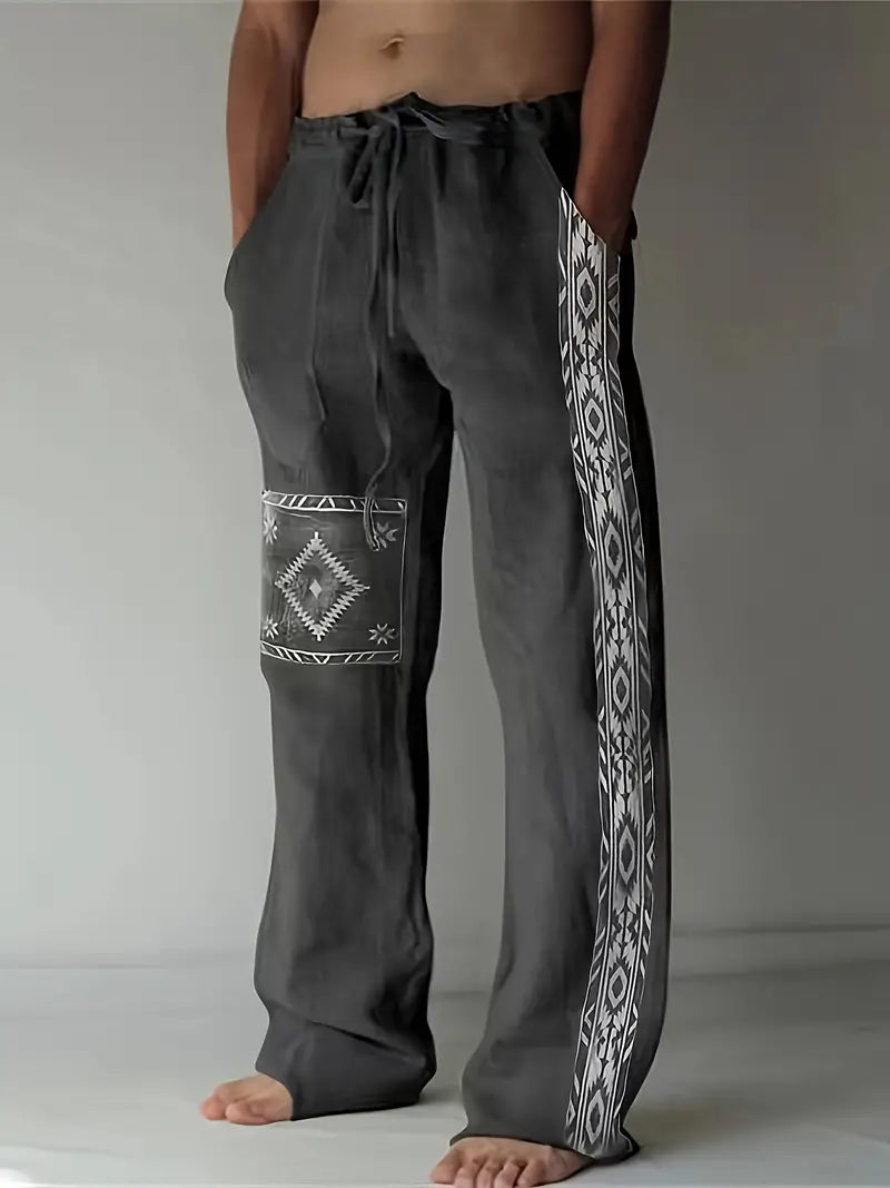 Daniil – Ethnic Style Pants with Pockets