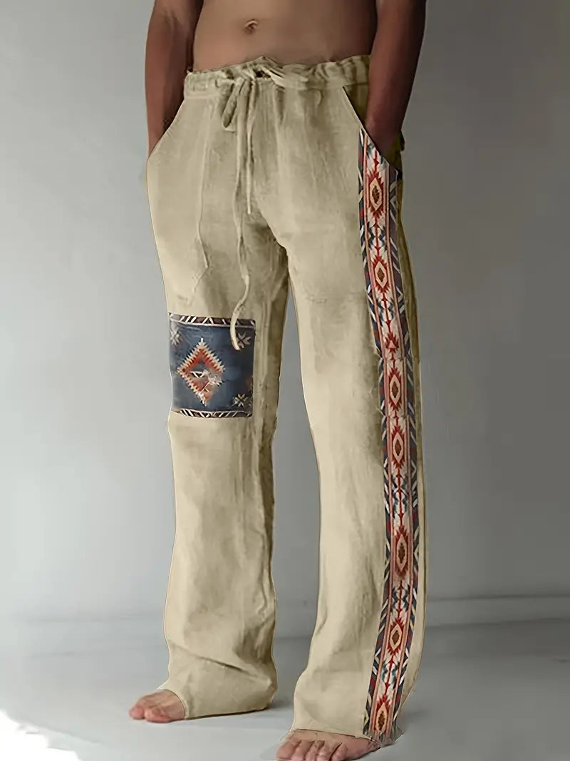 Daniil – Ethnic Style Pants with Pockets