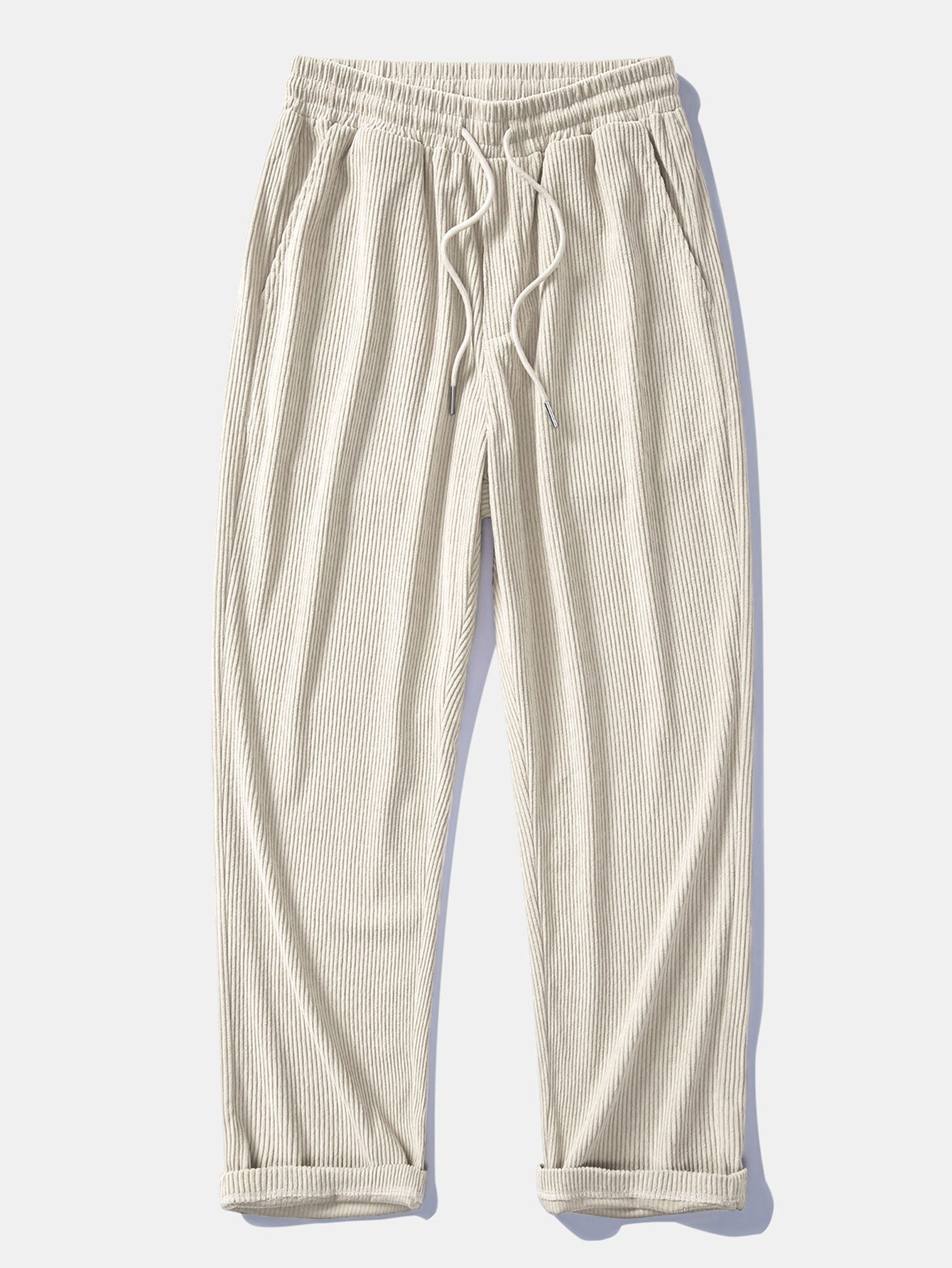Dariel – Patchwork Shirt and Cord Pants Set