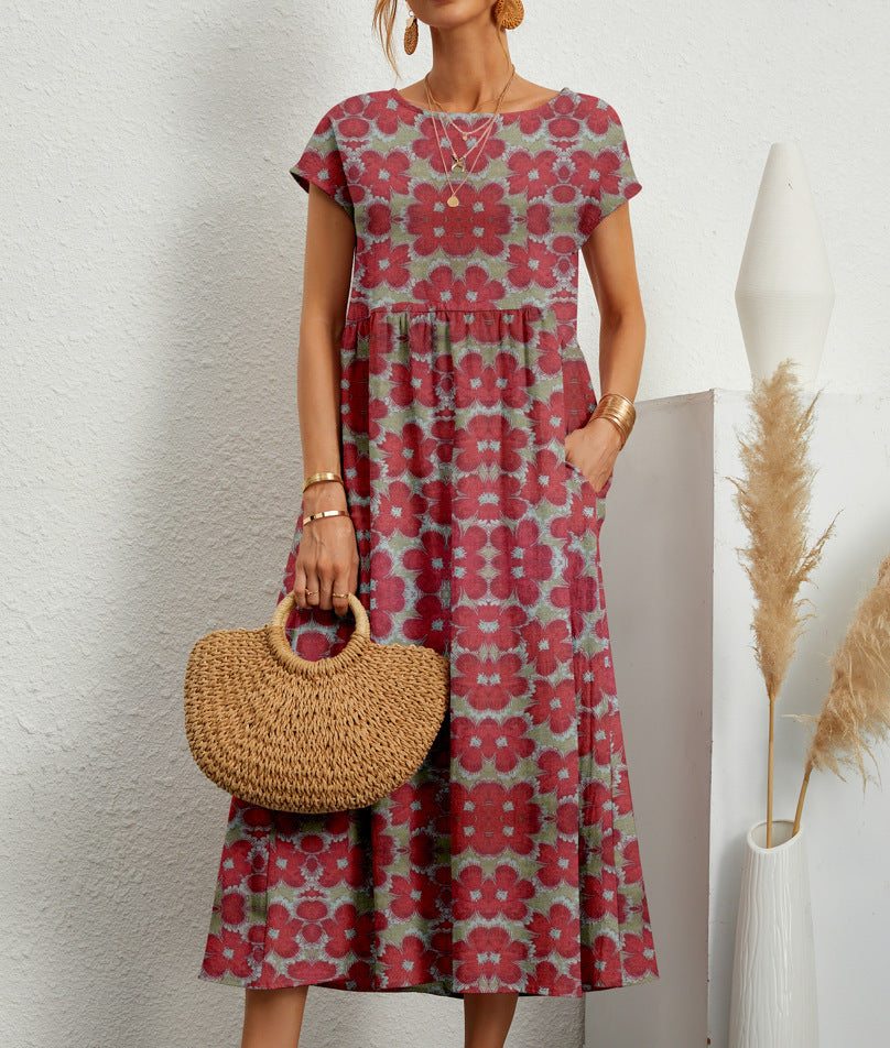 Deborah – Elegant Flower Dress