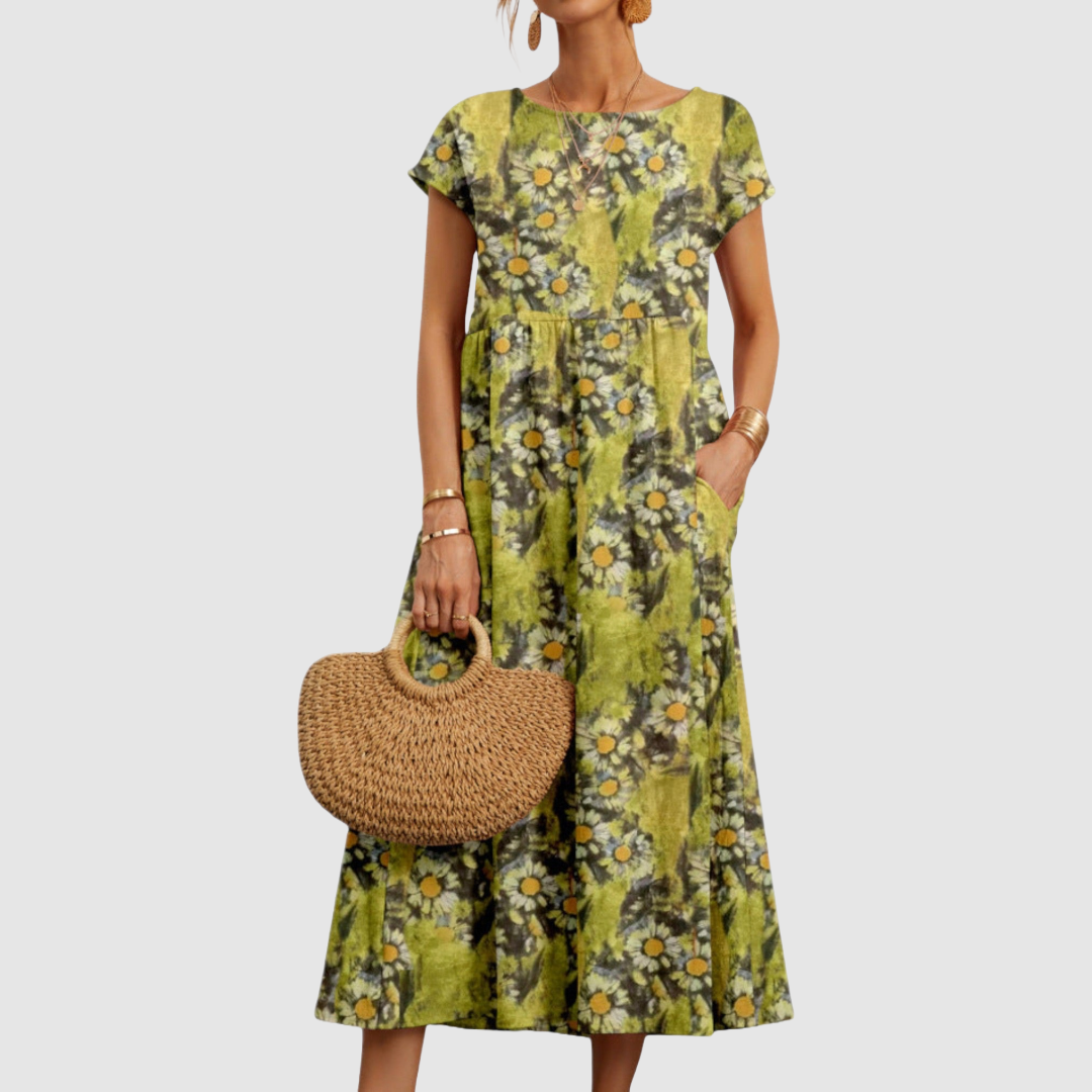 Deborah – Elegant Flower Dress