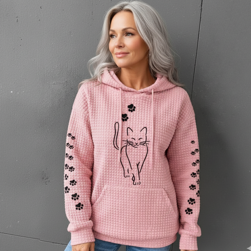 Deidre - Comfortable Warm Knitted Hoodie