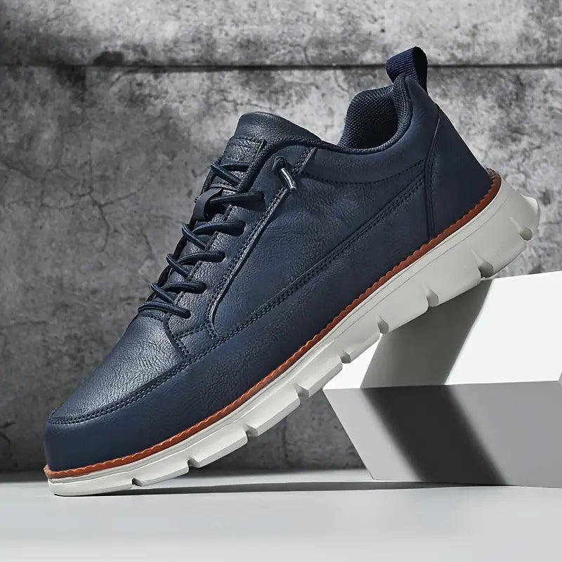 Dewey - Breathable Leather Sneakers
