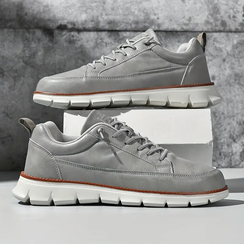 Dewey - Breathable Leather Sneakers