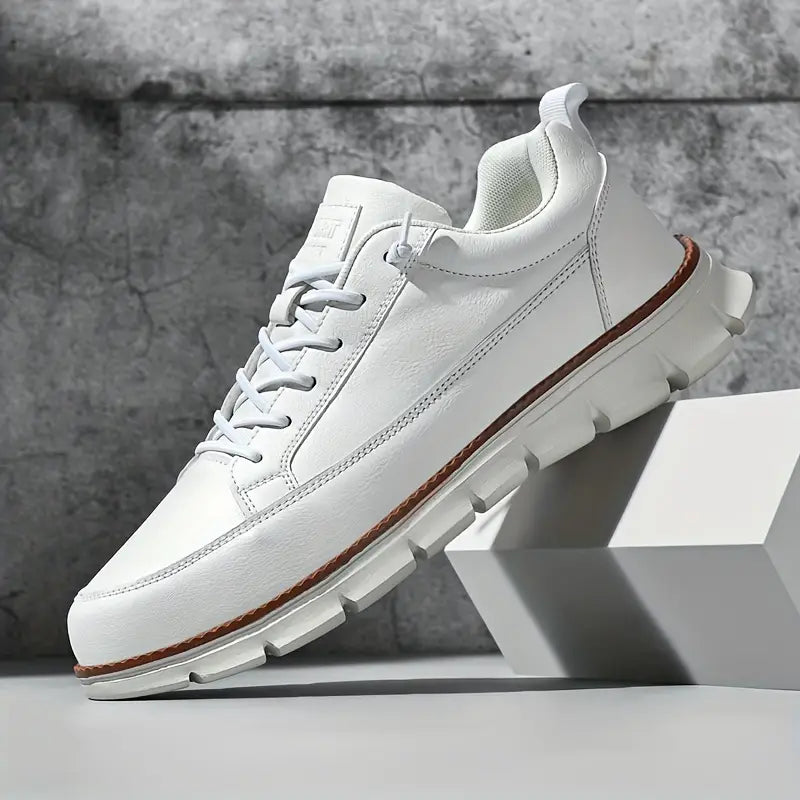 Dewey - Breathable Leather Sneakers