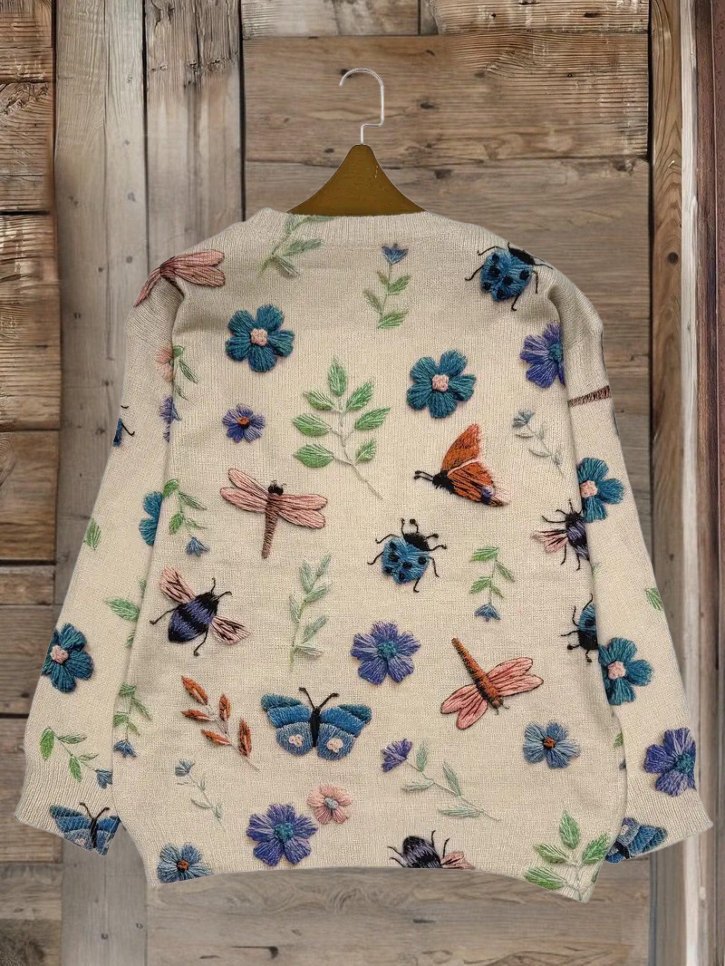 Dorenda – Casual Long Sleeve Knit Sweater