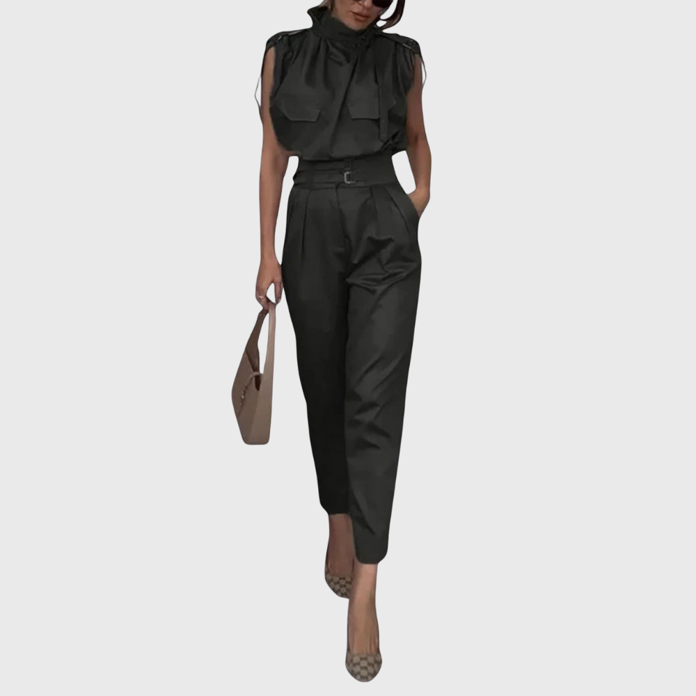Dorina – Elegant Sleeveless Jumpsuit for Summer