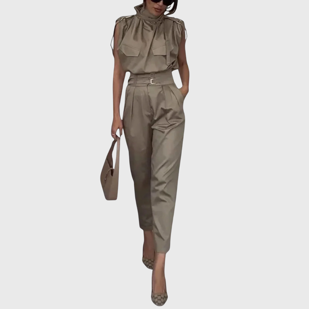 Dorina – Elegant Sleeveless Jumpsuit for Summer