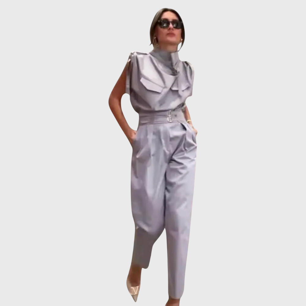 Dorina – Elegant Sleeveless Jumpsuit for Summer