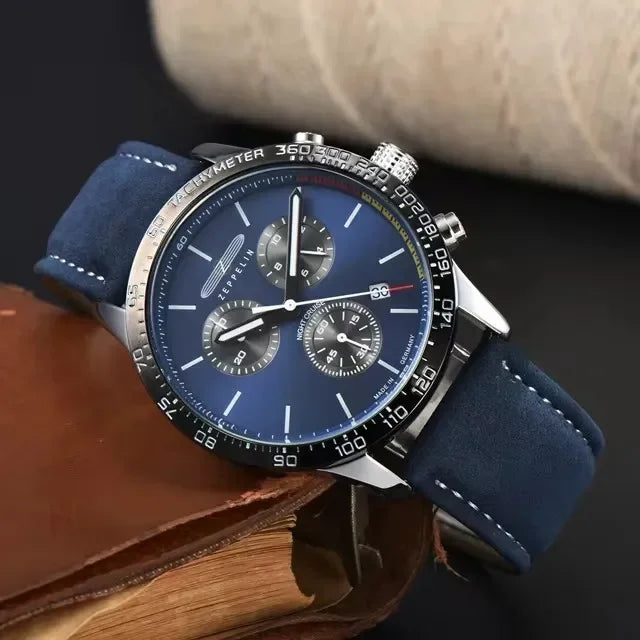 Endrit – Classic Timer with Leather Strap