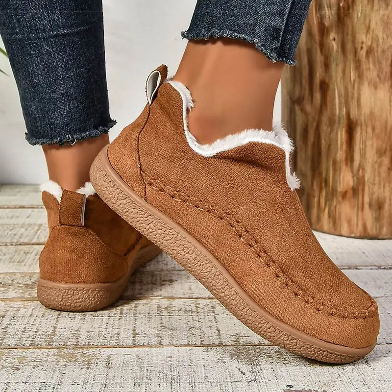 Enora – Fleece-Lined Ankle Boots