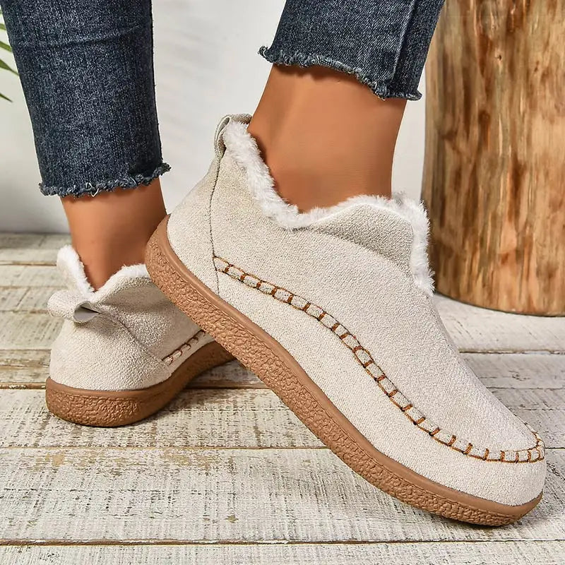 Enora – Fleece-Lined Ankle Boots