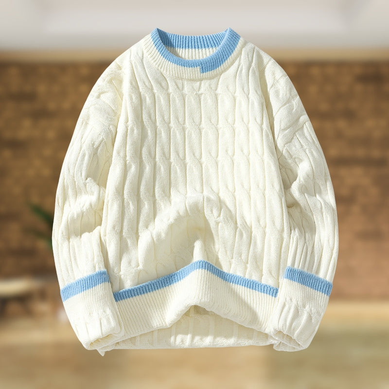 Errol - Casual Patchwork Sweater