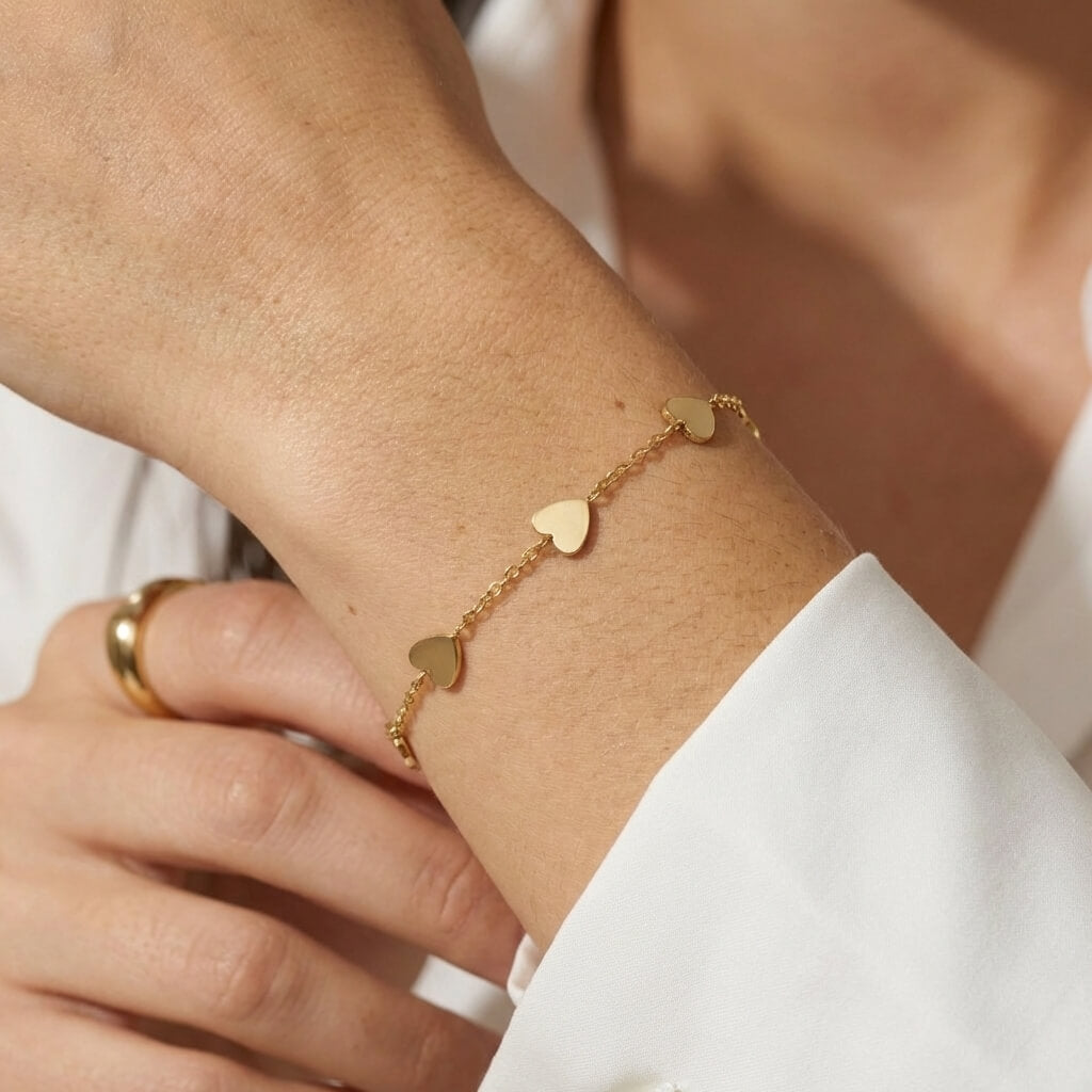 Everlink Heart Duo Bracelet Set