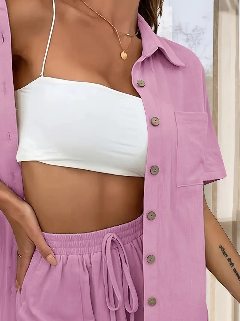 Fani - Elegant Two-Piece Summer Set