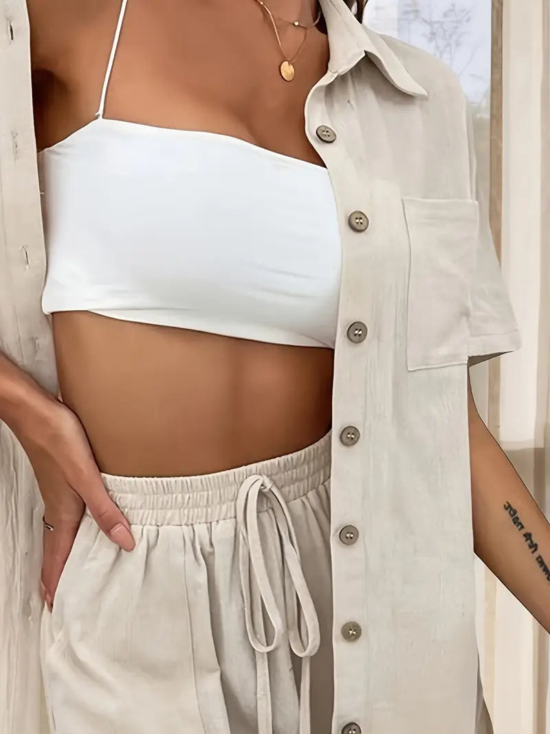 Fani - Elegant Two-Piece Summer Set