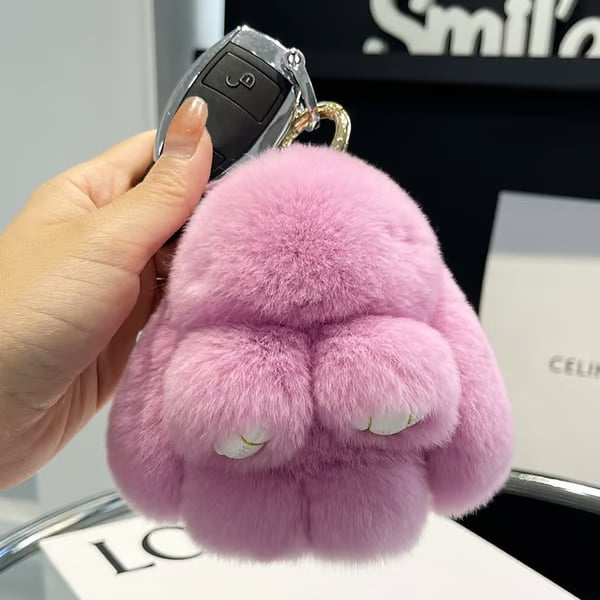 FauxFur - Handmade Soft Bunny Pom Poms