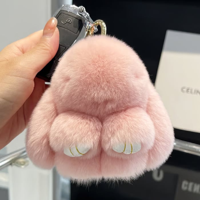 FauxFur - Handmade Soft Bunny Pom Poms