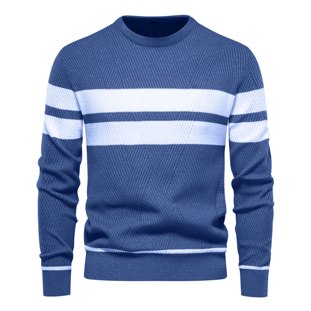 Fawzi – Patchwork Long Sleeve Sweater