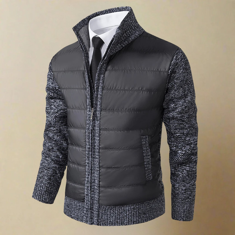 Feodor – Warm Stand-Up Collar Zipper Jacket