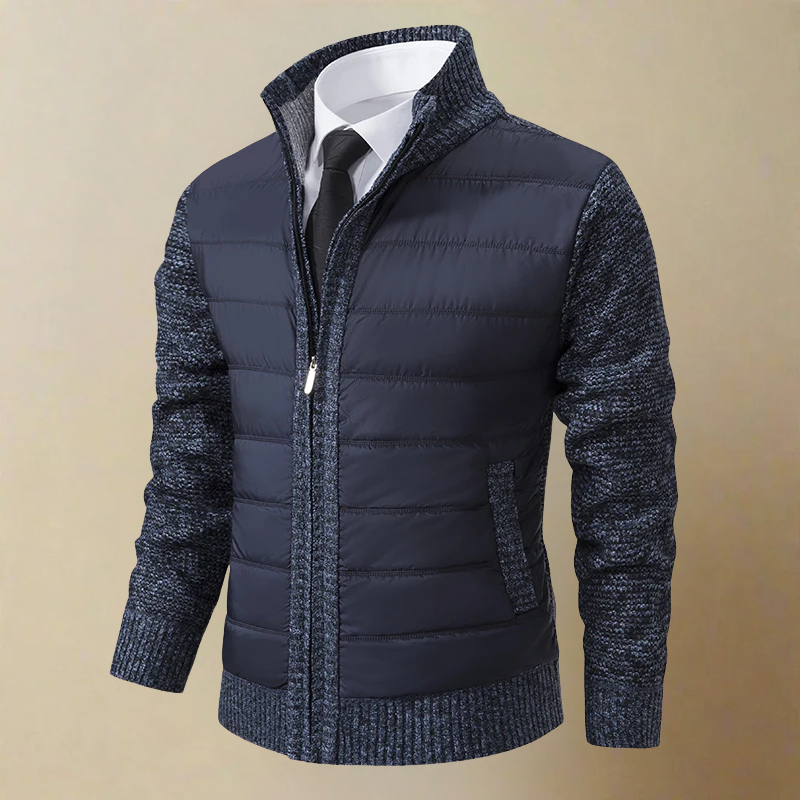 Feodor – Warm Stand-Up Collar Zipper Jacket