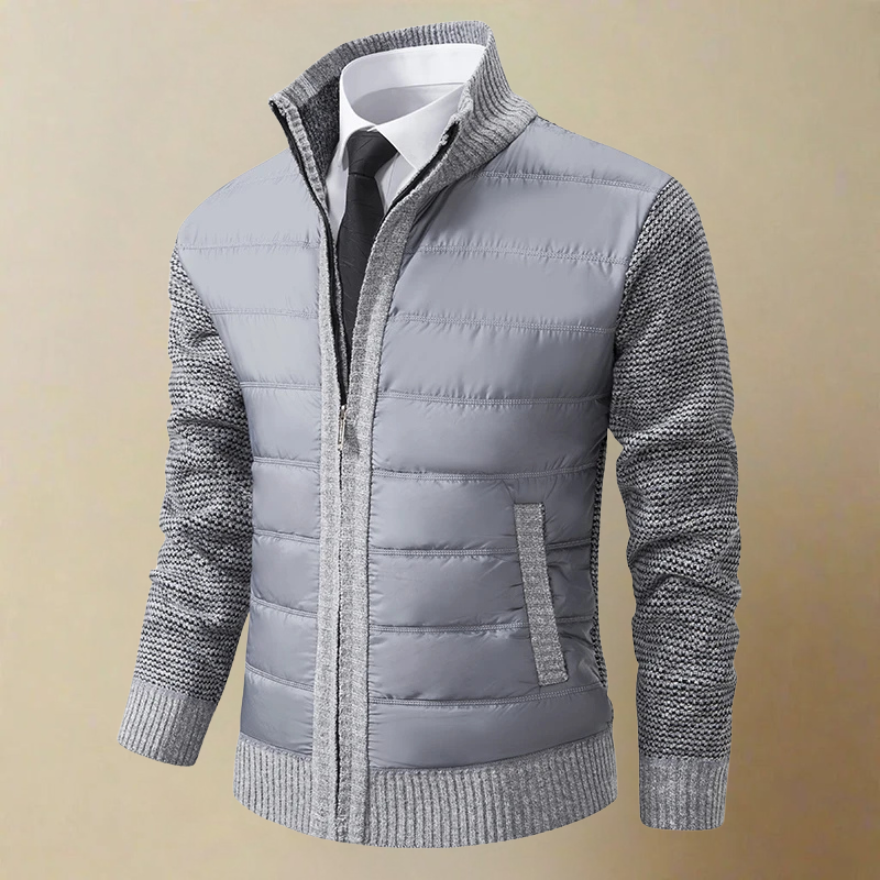 Feodor – Warm Stand-Up Collar Zipper Jacket