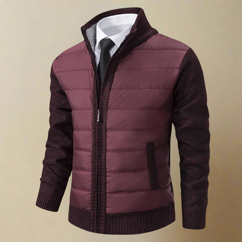 Feodor – Warm Stand-Up Collar Zipper Jacket