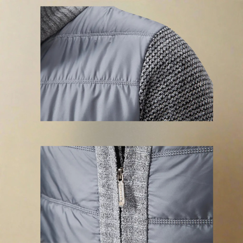 Feodor – Warm Stand-Up Collar Zipper Jacket