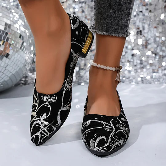Fernandez – Breathable Shoes with Low Heel