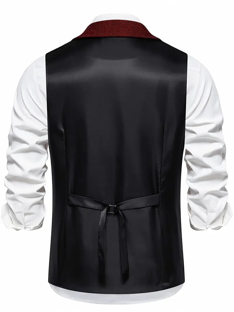 Ferry – Single-Breasted Waistcoat with Lapel